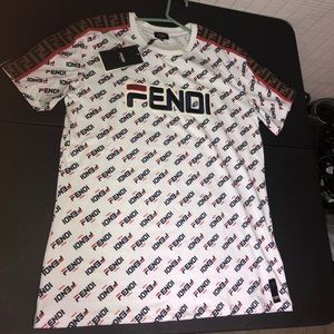 Fendi x FILA Mania T-Shirt U.S. Men Medium